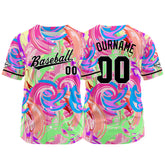 Custom Baseball Jersey Full Print Design Personalized Baseball for Men Women Boy Girl