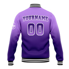Custom Varsity Jacket Letterman Jacket For Men, Women And Youth Purple