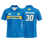 Custom Football Polo Shirts for Men, Women, and Kids Add Your Unique Logo&Text&Number Los Angeles