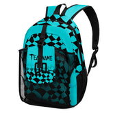 Customize Teal Black Backpacks Featuring Personalized Names, Numbers and Logos