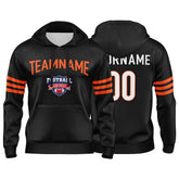 Custom Sweatshirt Hoodie For Men Women Girl Boy Print Your Logo Name Number Black&Orange&White