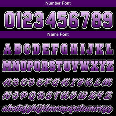 Custom Varsity Jacket Letterman Jacket For Men, Women And Youth Purple Black