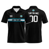 Custom Football Polo Shirts for Men, Women, and Kids Add Your Unique Logo&Text&Number Jacksonville