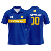 Custom Football Polo Shirts for Men, Women, and Kids Add Your Unique Logo&Text&Number Los Angeles