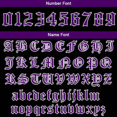 Custom Varsity Jacket Letterman Jacket For Men, Women And Youth Purple Black