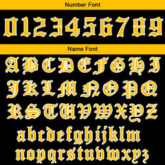 Custom Varsity Jacket Letterman Jacket For Men, Women And Youth Yellow Black