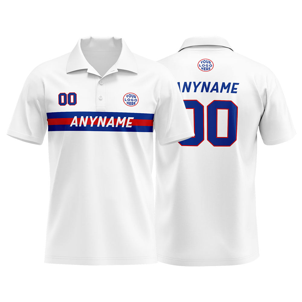 Custom Football Polo Shirts for Men, Women, and Kids Add Your Unique Logo&Text&Number New York
