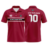 Custom Football Polo Shirts for Men, Women, and Kids Add Your Unique Logo&Text&Number Arizona
