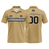 Custom Football Polo Shirts for Men, Women, and Kids Add Your Unique Logo&Text&Number New Orleans