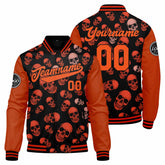 Custom Varsity Jacket Letterman Jacket For Men, Women And Youth Orange