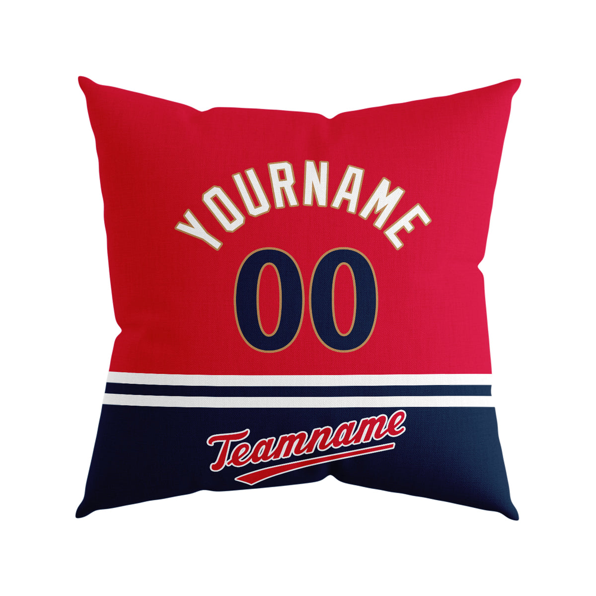 Custom Baseball Throw Pillow for Men Women Boy Gift Printed Your Personalized Name Number Minnesota