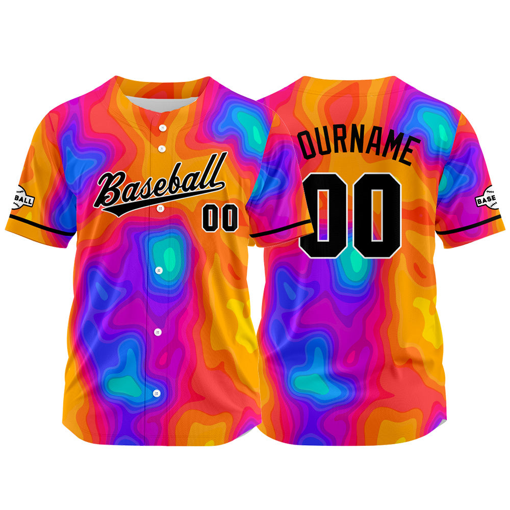 Custom Baseball Jersey Full Print Design Personalized Baseball for Men Women Boy Girl