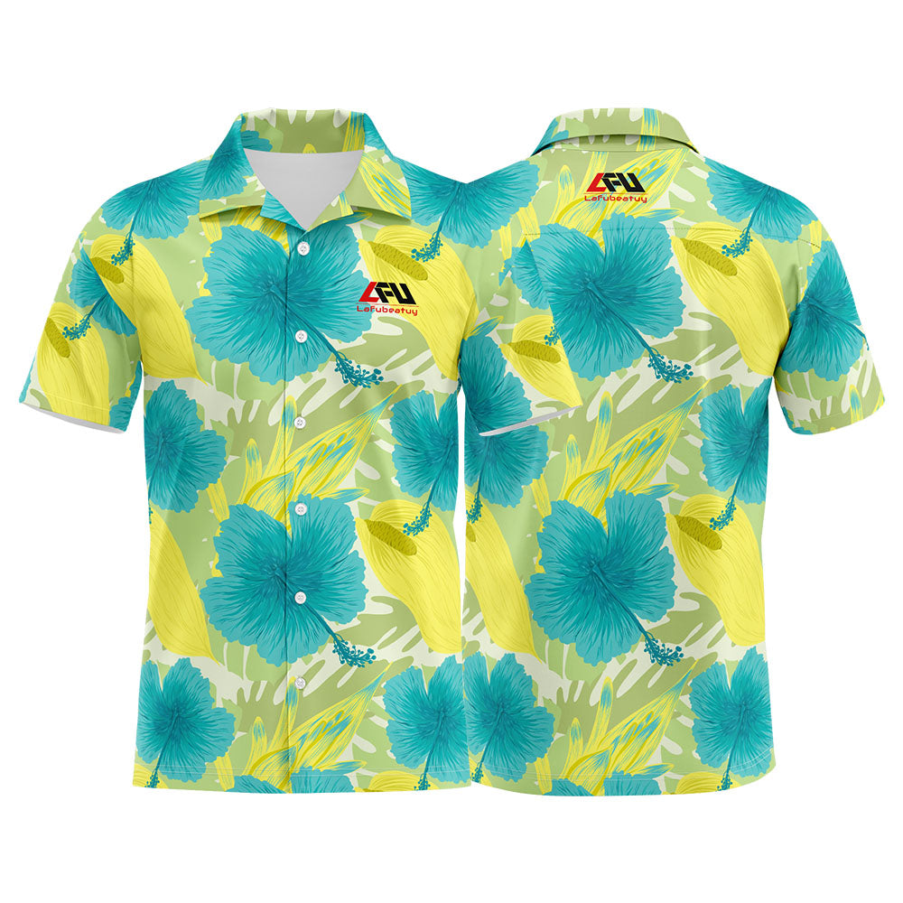 Customize Classic Style Hawaiian Shirts for Adults and Children, Fashionable Shirts