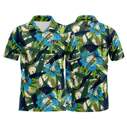 Customize Classic Style Hawaiian Shirts for Adults and Children, Fashionable Shirts