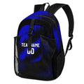 Customize Royal Black White Backpacks Featuring Personalized Names, Numbers and Logos