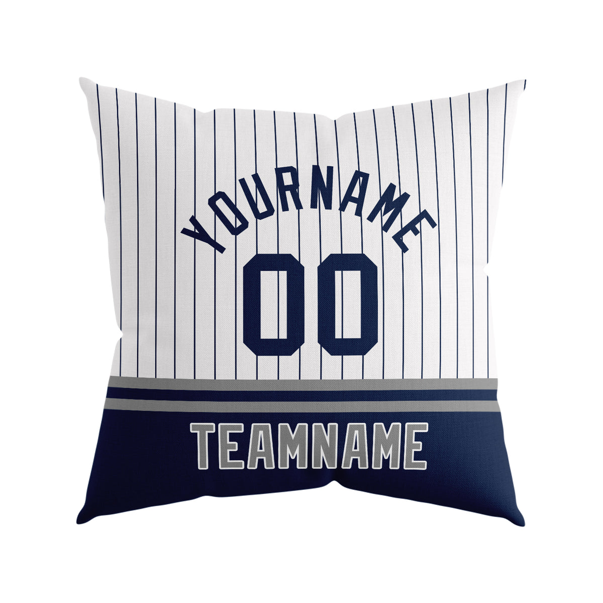 Custom Baseball Throw Pillow for Men Women Boy Gift Printed Your Personalized Name Number New York