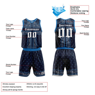 Custom Navy-Blue Basketball Jersey for man women uniform Suit Kids Adults Personalized Jersey