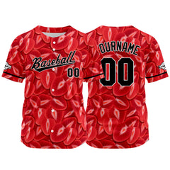 Custom Baseball Jersey Full Print Design Personalized Baseball for Men Women Boy Girl