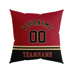 Custom Baseball Throw Pillow for Men Women Boy Gift Printed Your Personalized Name Number Arizona