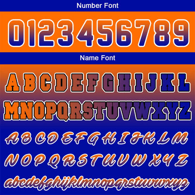 Custom Varsity Jacket Letterman Jacket For Men, Women And Youth Orange&Royal