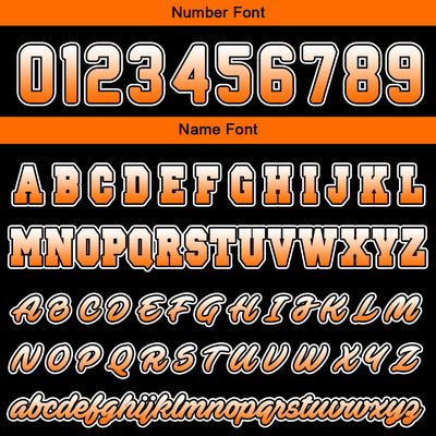 Custom Varsity Jacket Letterman Jacket For Men, Women And Youth Orange Black