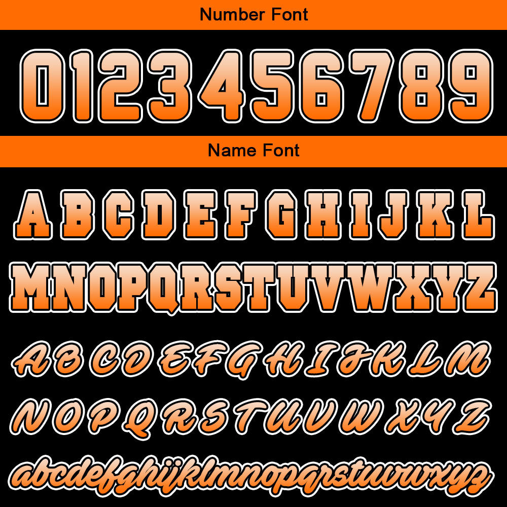 Custom Varsity Jacket Letterman Jacket For Men, Women And Youth Orange Black
