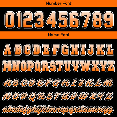 Custom Varsity Jacket Letterman Jacket For Men, Women And Youth Orange Black