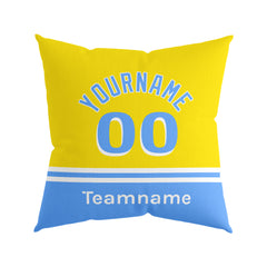 Custom Baseball Throw Pillow for Men Women Boy Gift Printed Your Personalized Name Number Boston