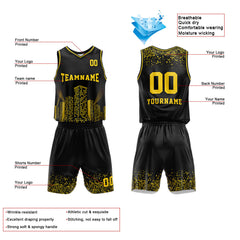 Custom Black-Night View Basketball Jersey for man women uniform Suit Kids Adults Personalized Jersey