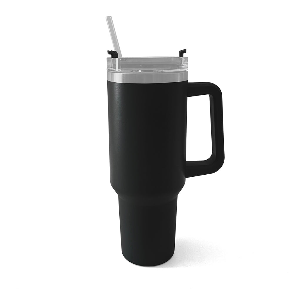 Stainless Steel Vacuum Insulated Tumbler with Lid and Straw