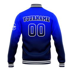 Custom Varsity Jacket Letterman Jacket For Men, Women And Youth Royal&Navy