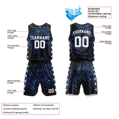 Custom Navy Basketball Jersey for man women uniform Suit Kids Adults Personalized Jersey