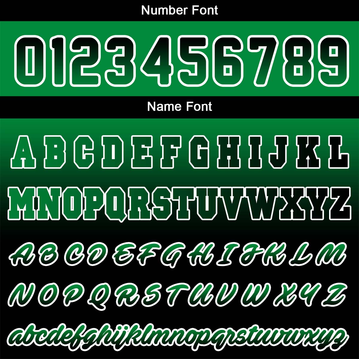 Custom Varsity Jacket Letterman Jacket For Men, Women And Youth Green&Black
