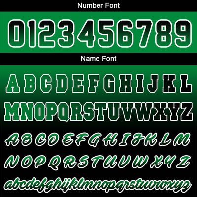 Custom Varsity Jacket Letterman Jacket For Men, Women And Youth Green&Black