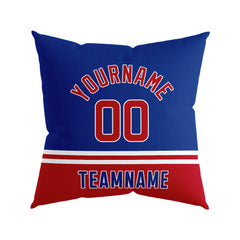 Custom Baseball Throw Pillow for Men Women Boy Gift Printed Your Personalized Name Number Chicago