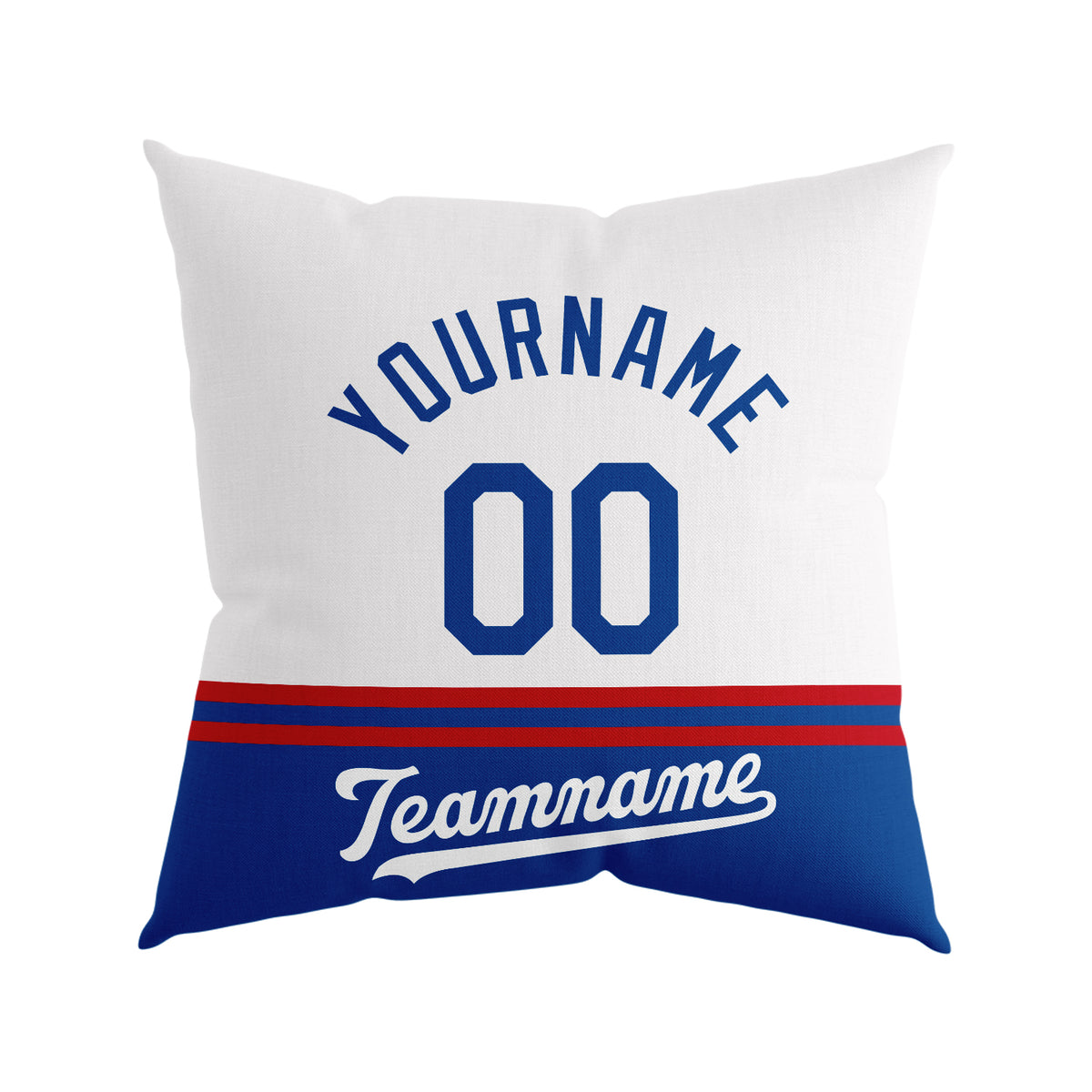 Custom Baseball Throw Pillow for Men Women Boy Gift Printed Your Personalized Name Number Los Angeles