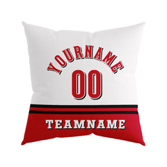 Custom Baseball Throw Pillow for Men Women Boy Gift Printed Your Personalized Name Number Cincinnati