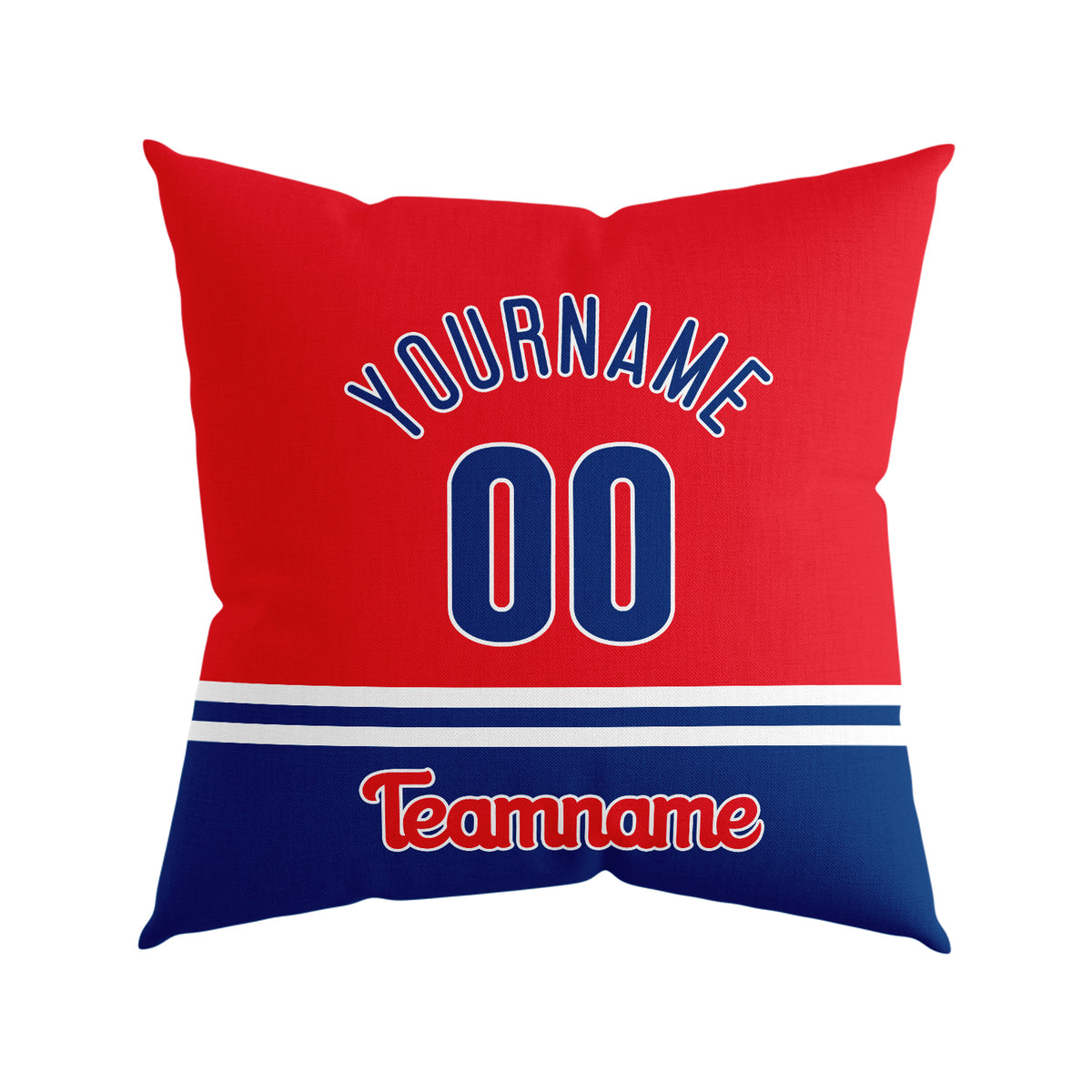 Custom Baseball Throw Pillow for Men Women Boy Gift Printed Your Personalized Name Number Philadelphia