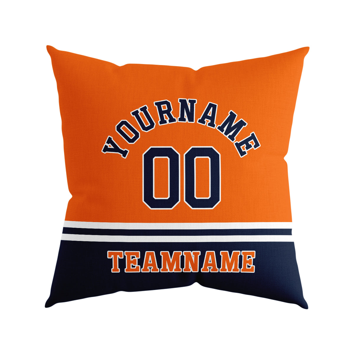 Custom Baseball Throw Pillow for Men Women Boy Gift Printed Your Personalized Name Number Houston