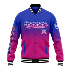 Custom Varsity Jacket Letterman Jacket For Men, Women And Youth Royal&Rose