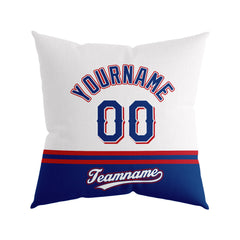 Custom Baseball Throw Pillow for Men Women Boy Gift Printed Your Personalized Name Number Texas