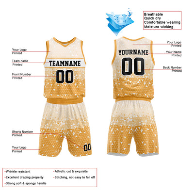Custom Yellow Basketball Jersey for man women uniform Suit Kids Adults Personalized Jersey