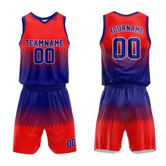 Custom Royal-Red Basketball Jersey for man women uniform Suit Kids Adults Personalized Jersey