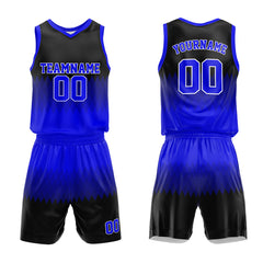 Custom Royal-Black Basketball Jersey for man women uniform Suit Kids Adults Personalized Jersey