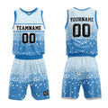 Custom Blue Basketball Jersey for man women uniform Suit Kids Adults Personalized Jersey