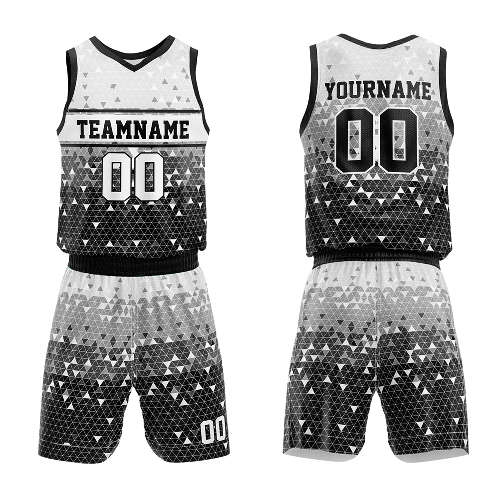 Custom Black Basketball Jersey for man women uniform Suit Kids Adults Personalized Jersey