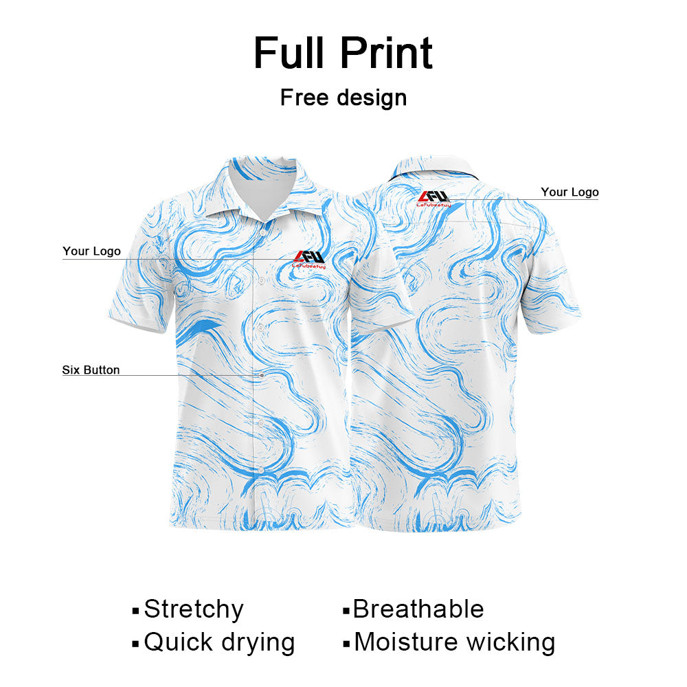 Customize Classic Style Hawaiian Shirts for Adults and Children, Fashionable Shirts