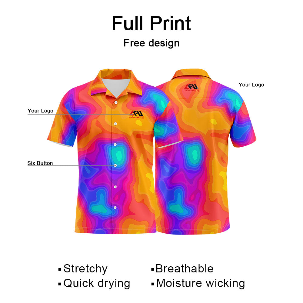 Customize Classic Style Hawaiian Shirts for Adults and Children, Fashionable Shirts