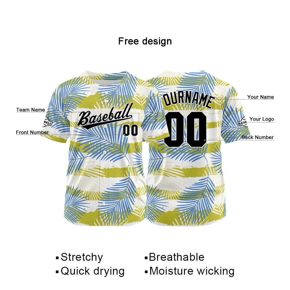 Custom Baseball Jersey Full Print Design Personalized Baseball for Men Women Boy Girl