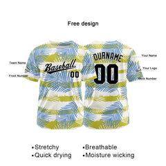 Custom Baseball Jersey Full Print Design Personalized Baseball for Men Women Boy Girl